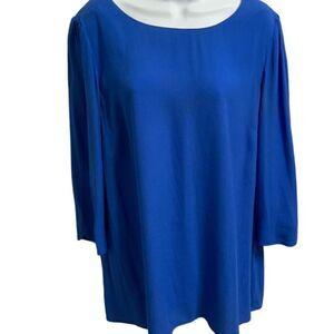 Gianni Bini Royal Blue‎ Tunic Top size Medium